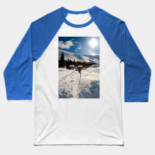 Canadian Rocky Mountains Icefields Parkway Canada Baseball T-Shirt